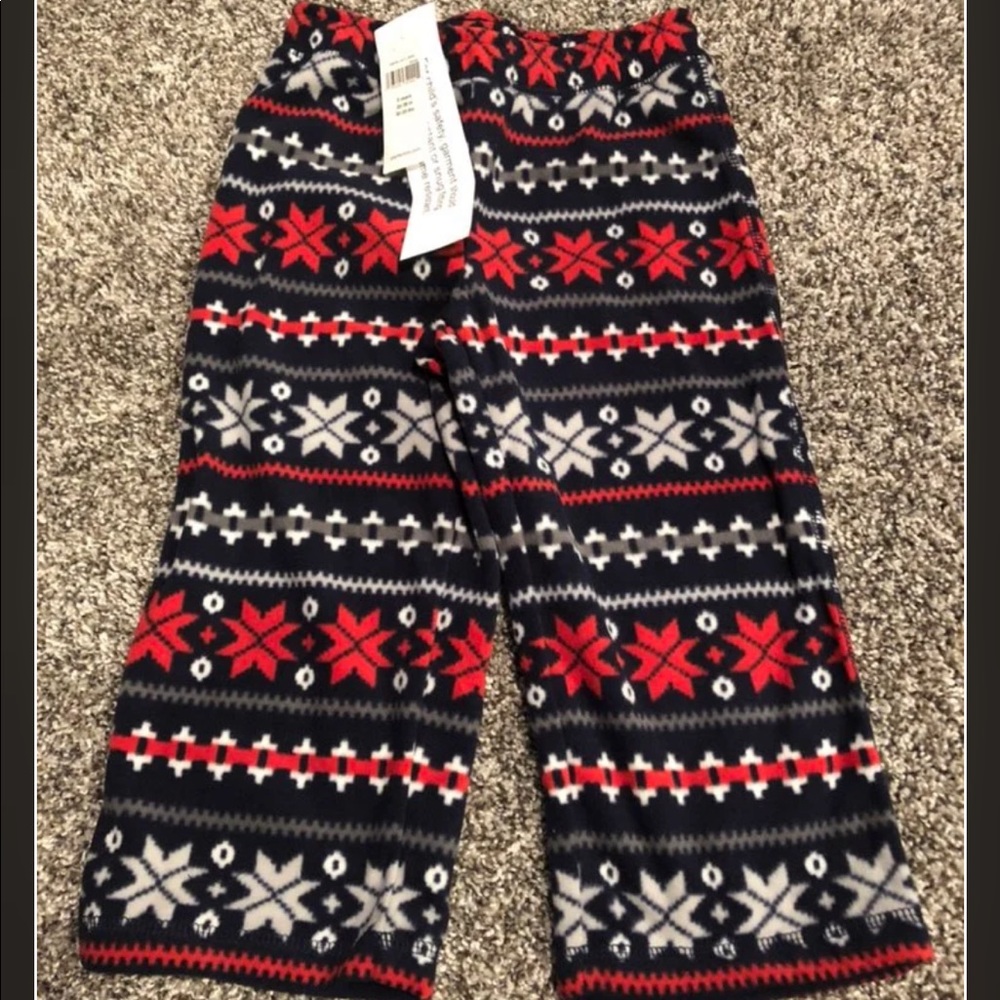NWT Toddler Boy Gap Fleece Pajama Pants